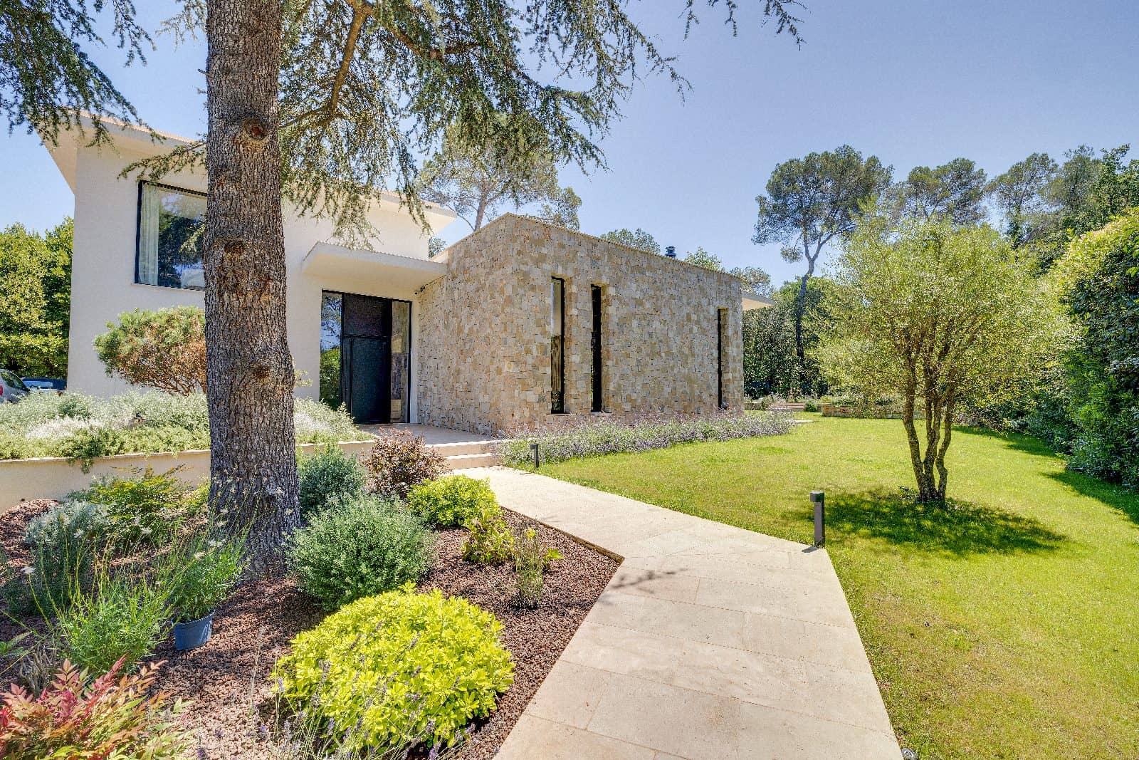 Facade maison Mougins