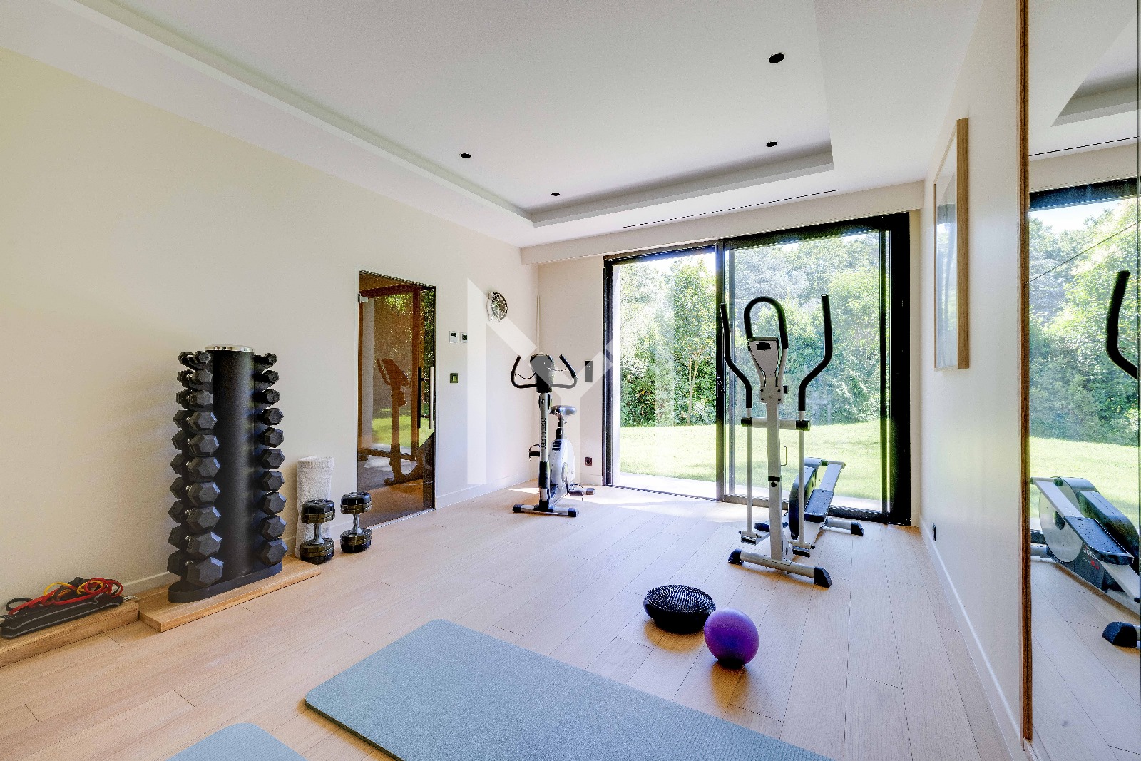 Aménagement salle de sport Villa Blanche