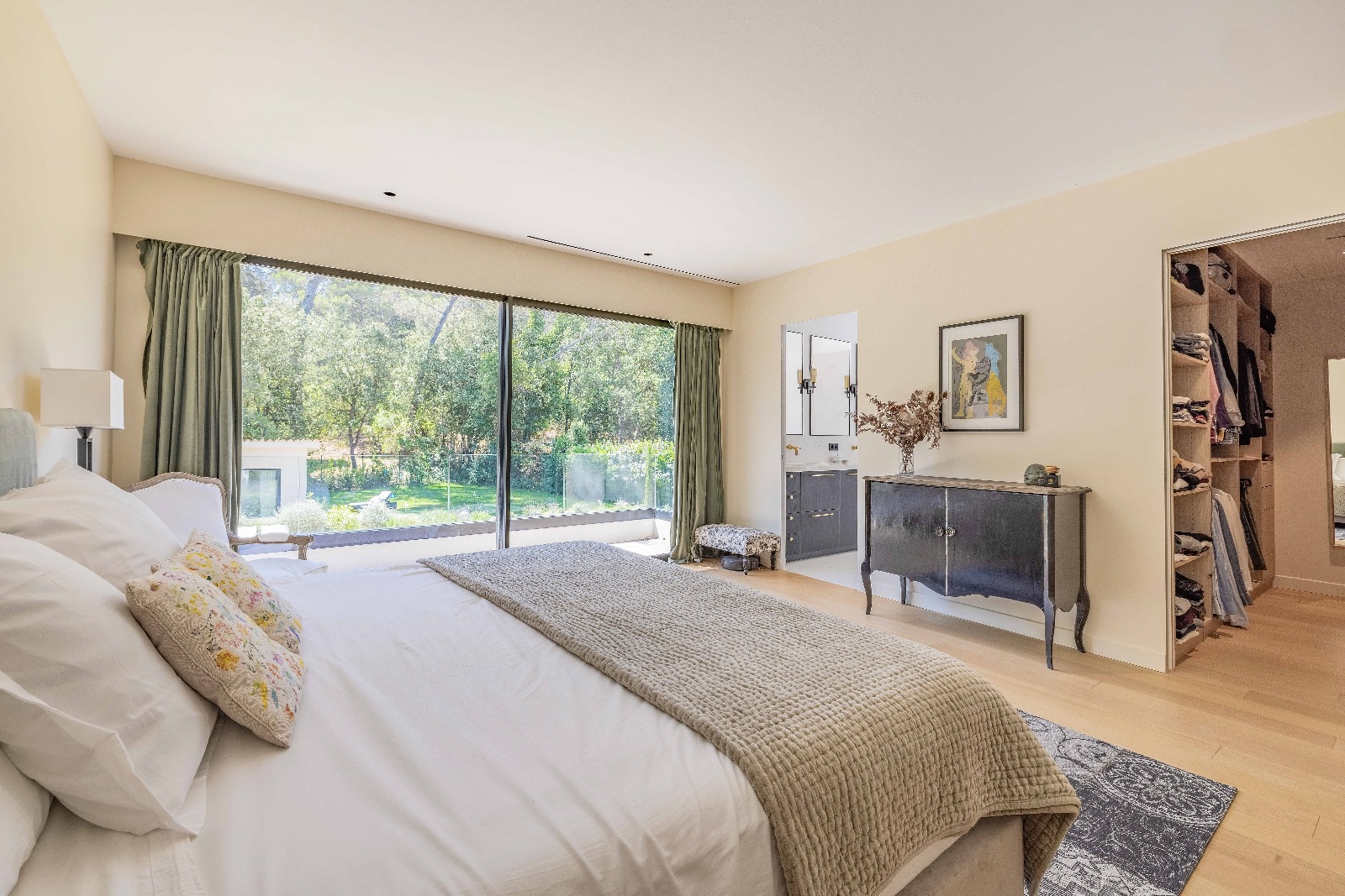 Aménagement chambre Villa Blanche