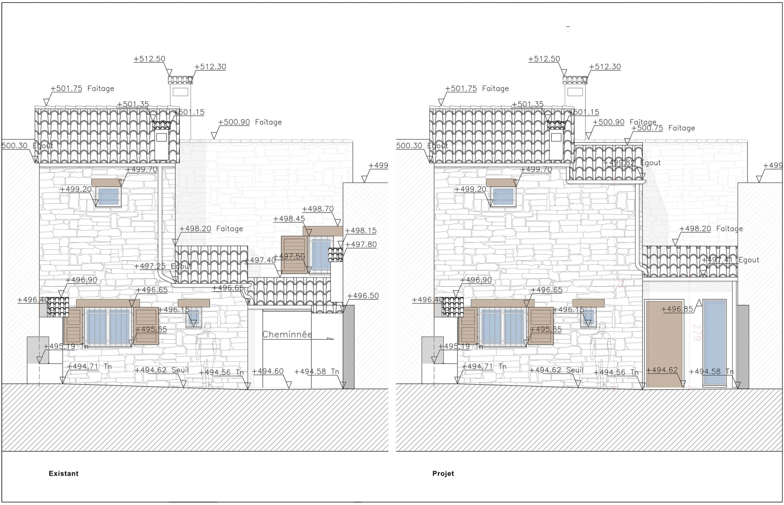Plan rénovation maison mitoyenne