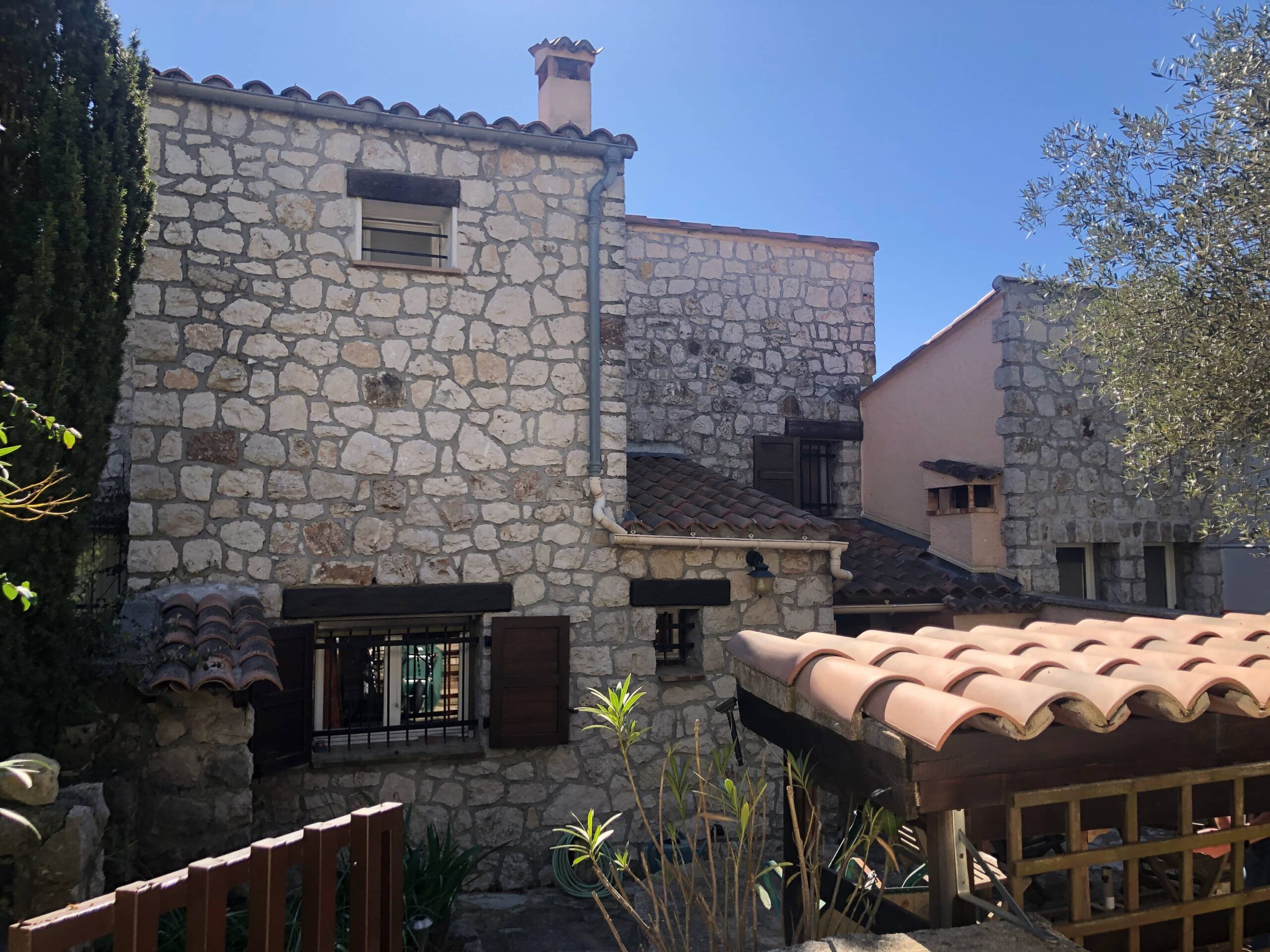 Rénovation de la maison à La Turbie