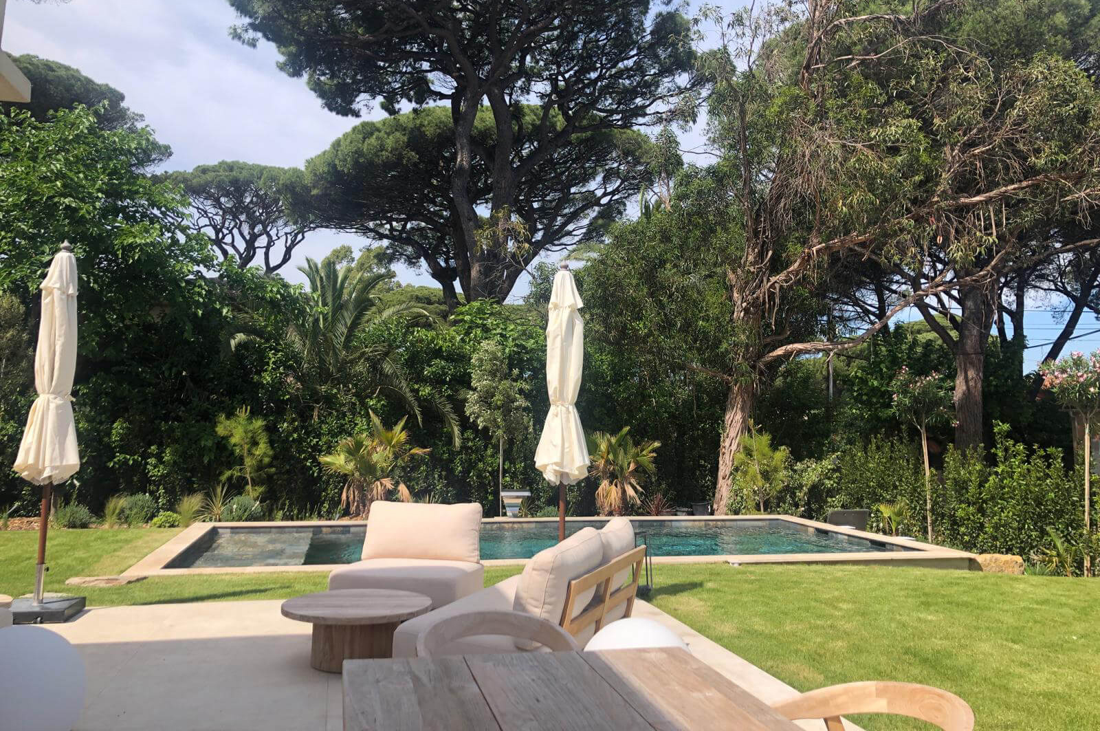 Aménagement piscine extérieure