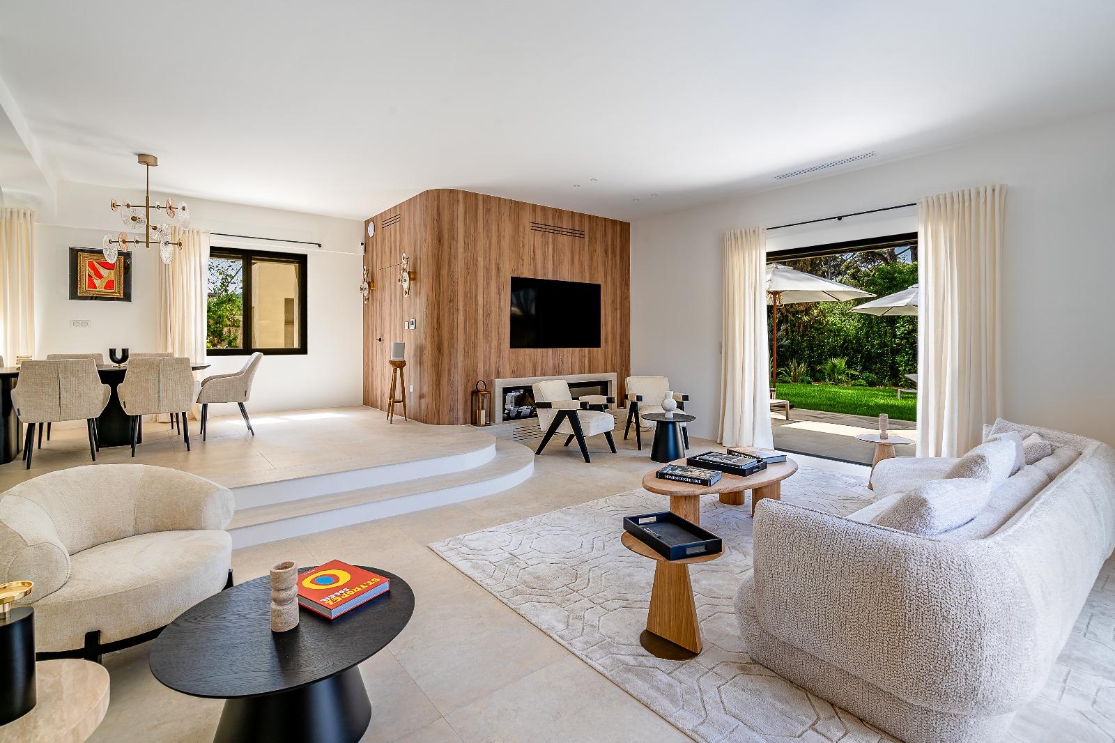Salon villa Saint-Tropez