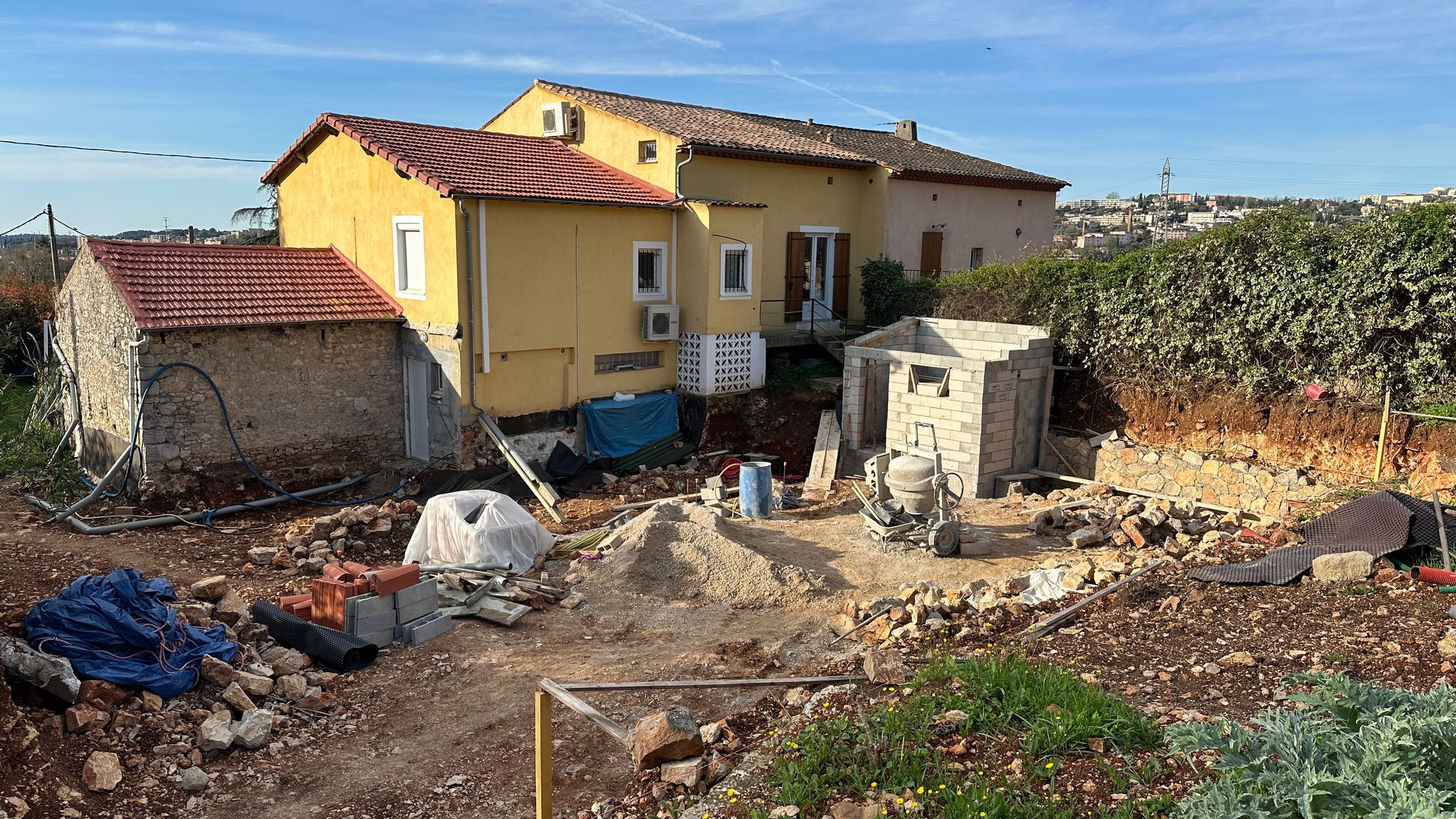 Rénovation jardin à Grasse