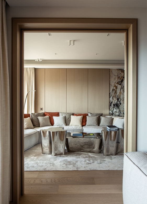 Aménagement salon au Parc Saint-Roman