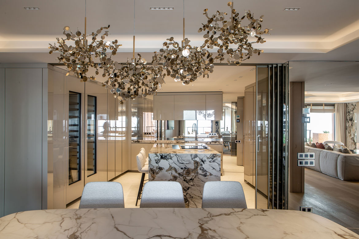 Rénovation cuisine appartement à Monaco