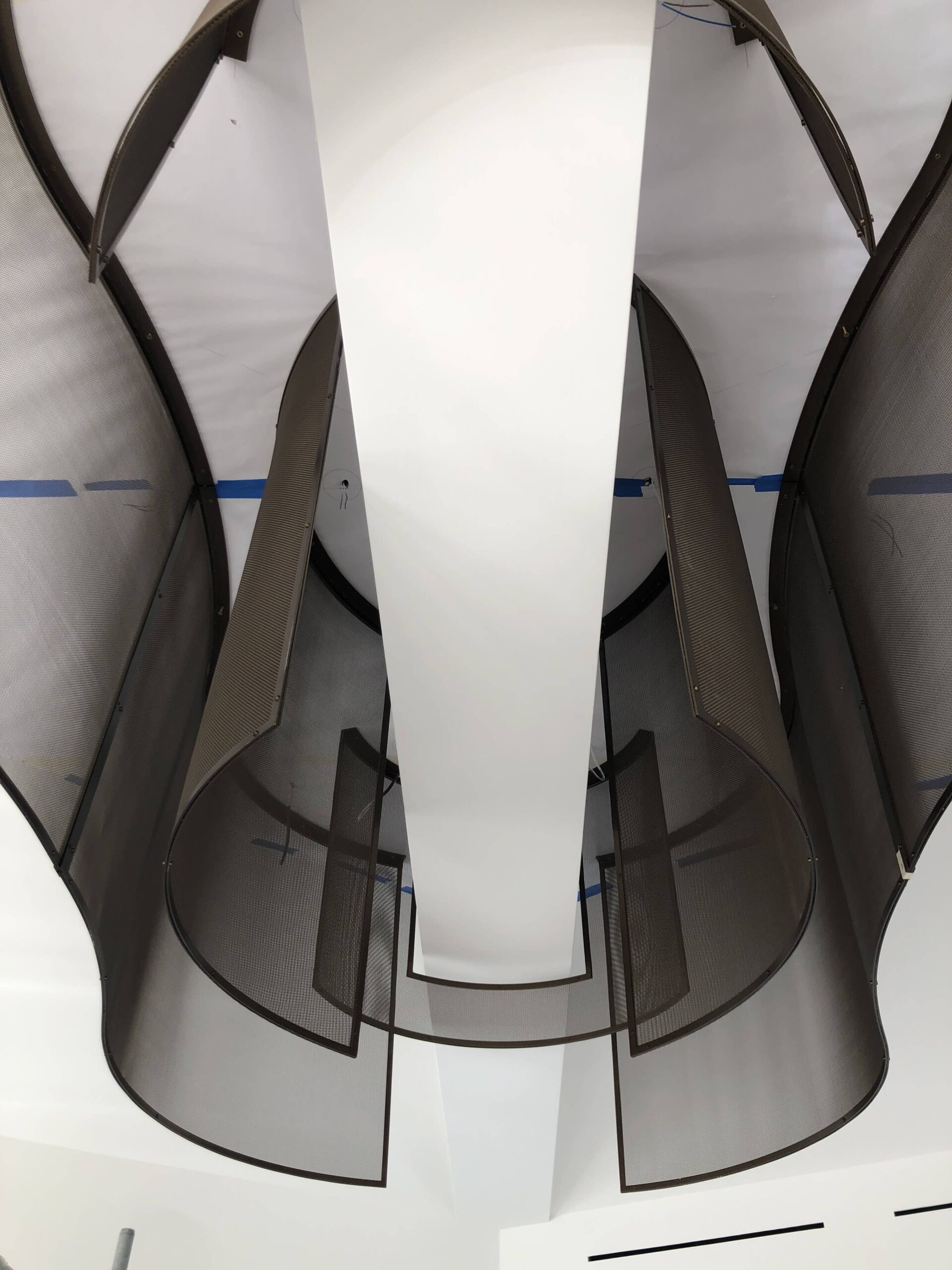 Détail plafond villa Andrea