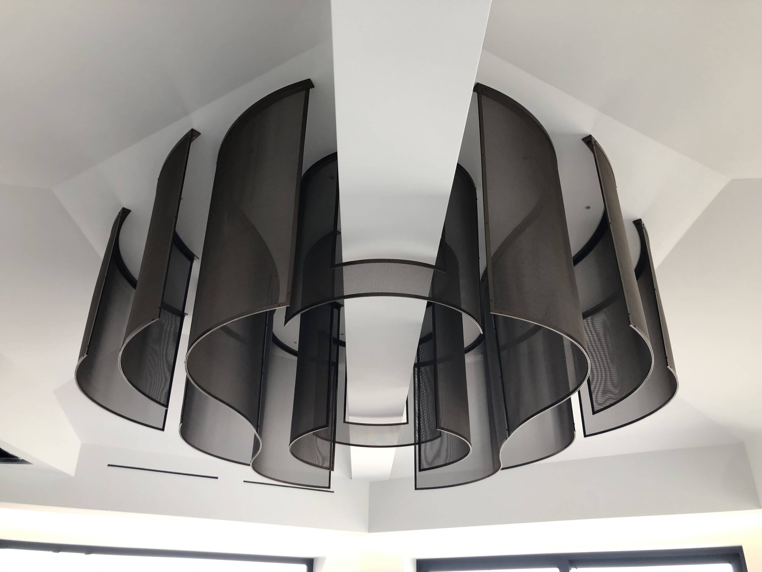 Détail plafond villa Andrea