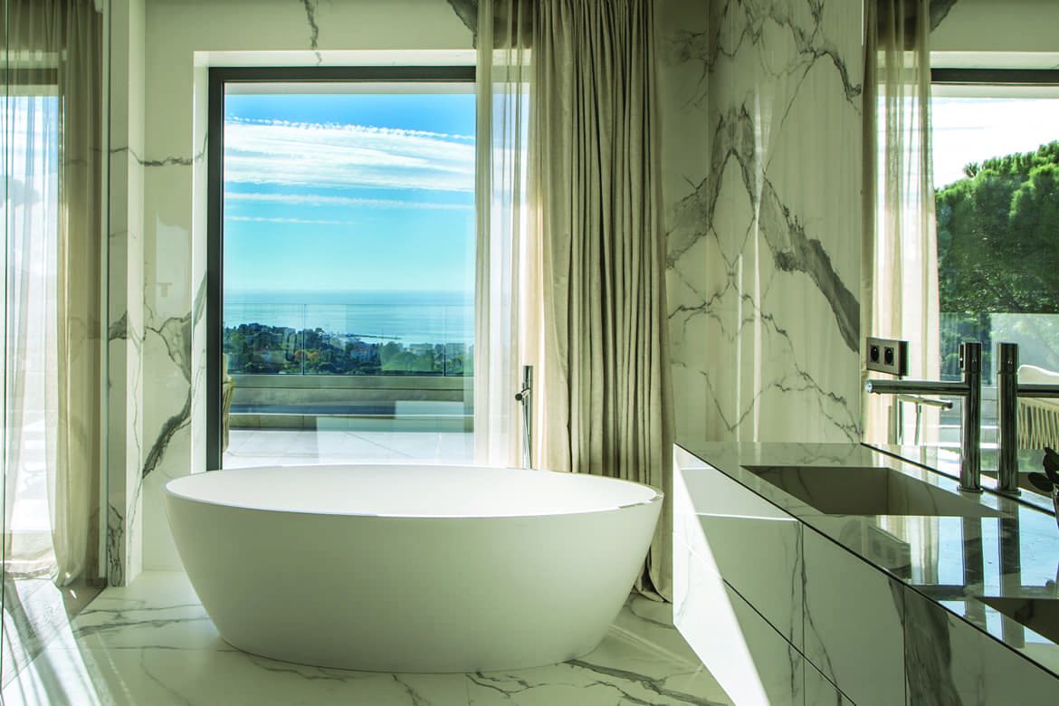 Aménagement salle de bain villa Andrea